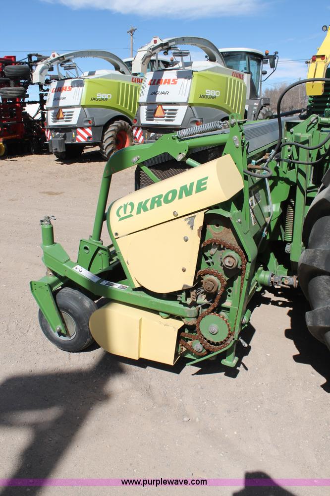image for item C3763 2011 Krone Easy Flow 3801 forage harvester pickup head