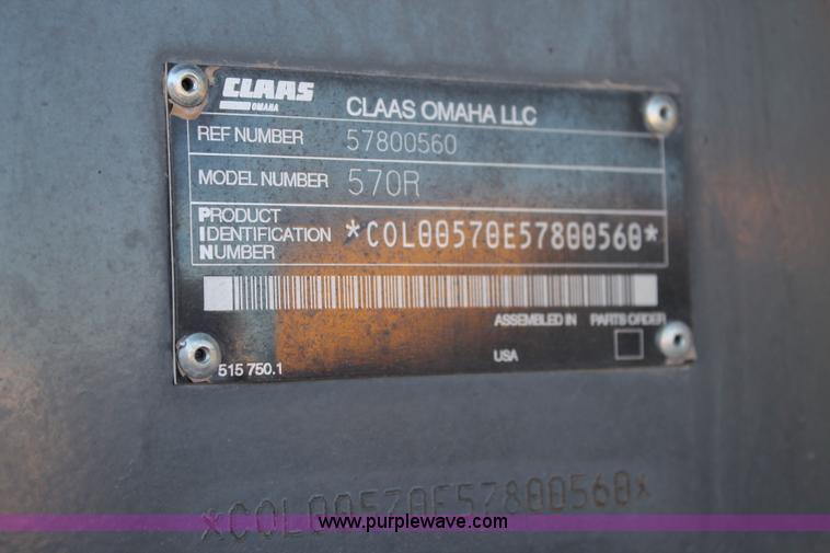 image for item C3764 2007 Lexion 570R combine