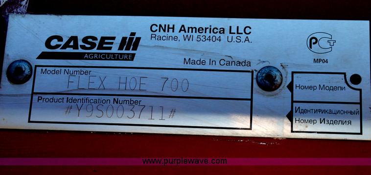 image for item C3765 2009 Case IH 700 flex hoe air drill with 3380 Precision air cart