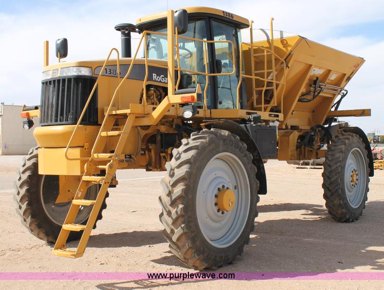 image for item C3766 2010 Ag-Chem RoGator 1386 self-propelled dry spreader