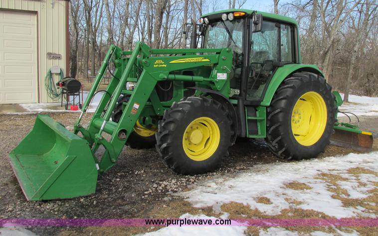 image for item F4836 2008 John Deere 6330 MFWD Premium tractor