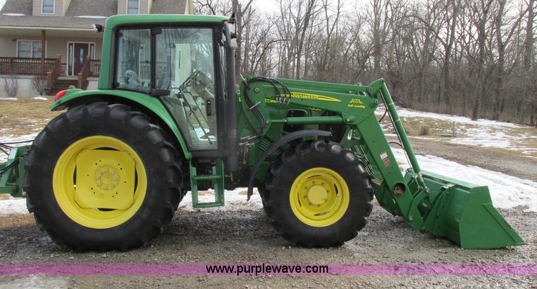 image for item F4836 2008 John Deere 6330 MFWD Premium tractor