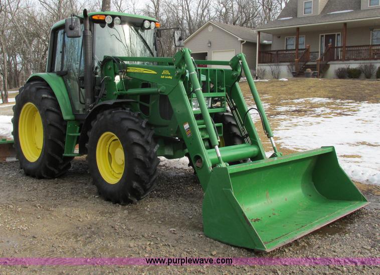 image for item F4836 2008 John Deere 6330 MFWD Premium tractor