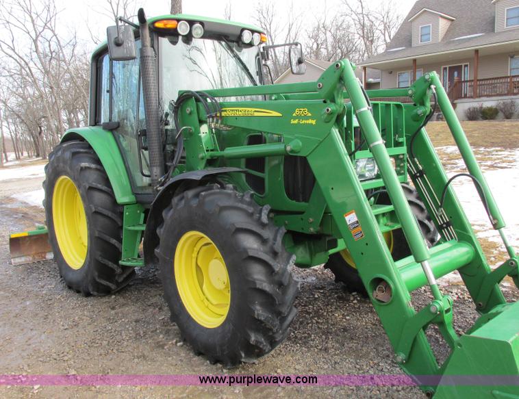 image for item F4836 2008 John Deere 6330 MFWD Premium tractor