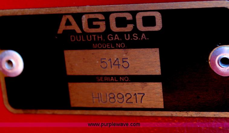 image for item H1462 2010 Hesston 5145 round baler