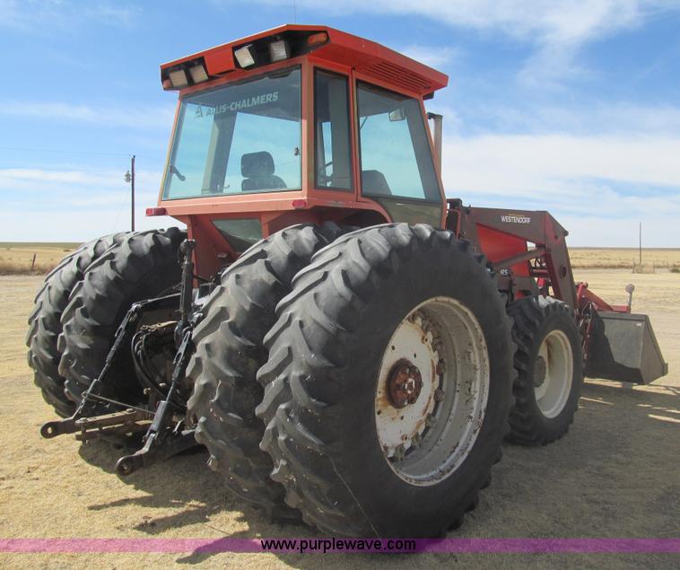 image for item I7216 Allis Chalmers 8070 MFWD tractor