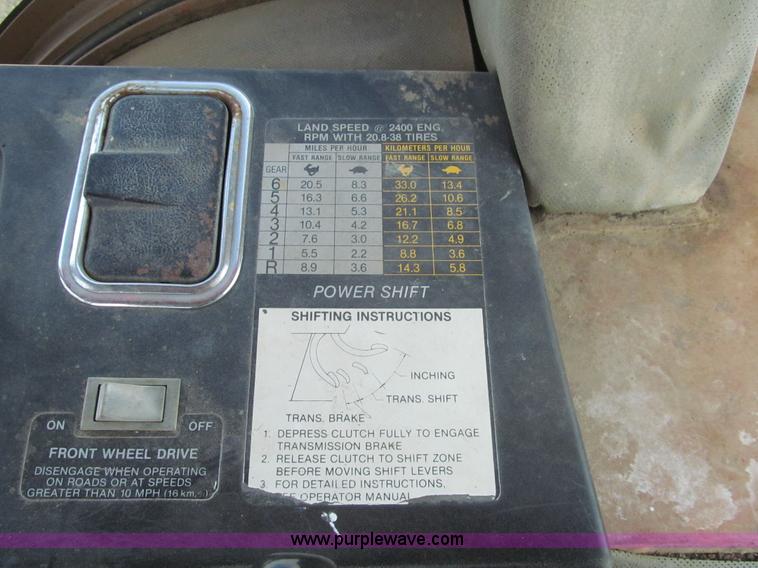 image for item I7216 Allis Chalmers 8070 MFWD tractor