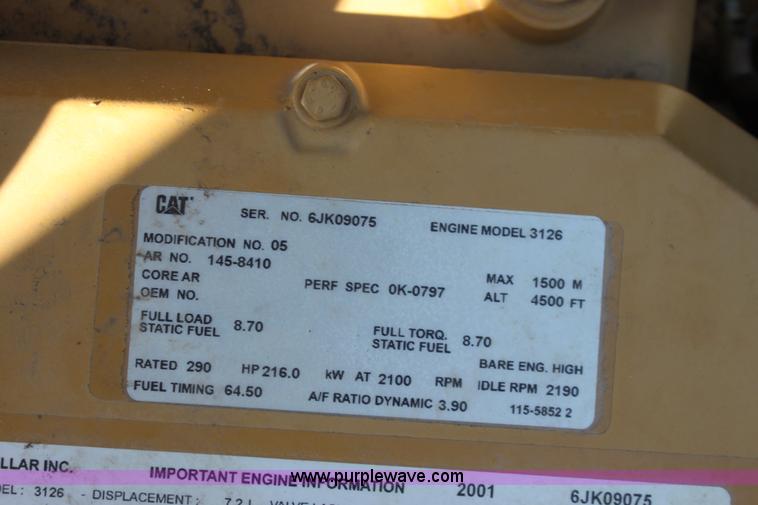 image for item I7485 2001 Lexion 470 combine