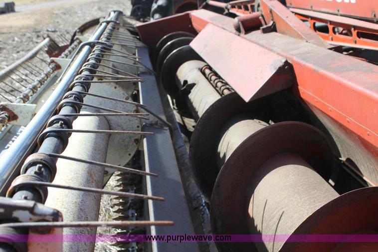 image for item I7495 1982 Hesston 6650 self-propelled swather