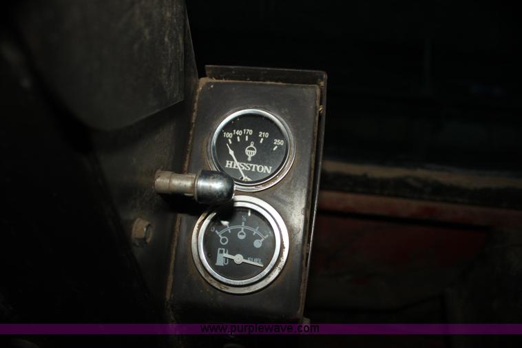 image for item I7495 1982 Hesston 6650 self-propelled swather