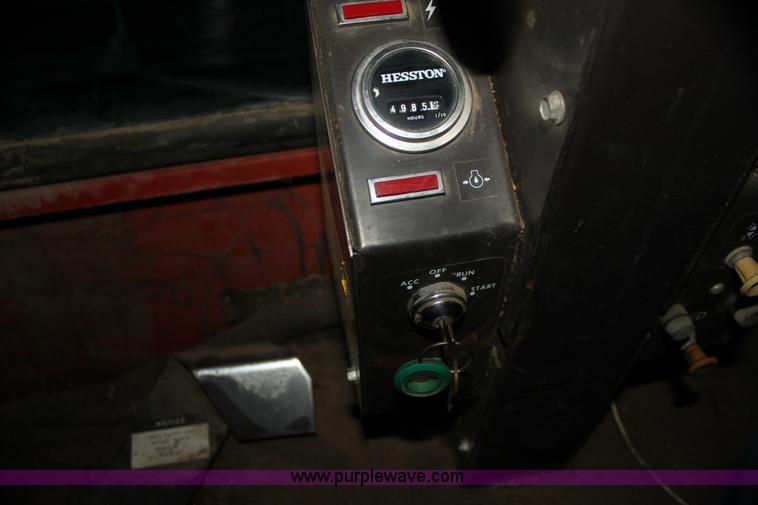 image for item I7495 1982 Hesston 6650 self-propelled swather