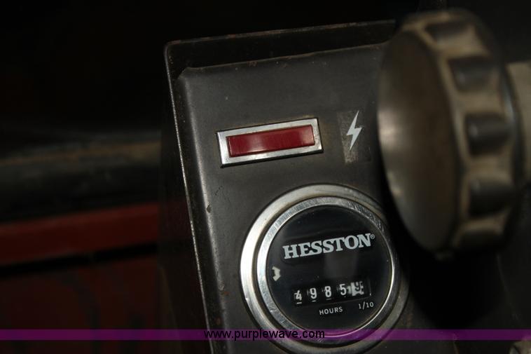 image for item I7495 1982 Hesston 6650 self-propelled swather