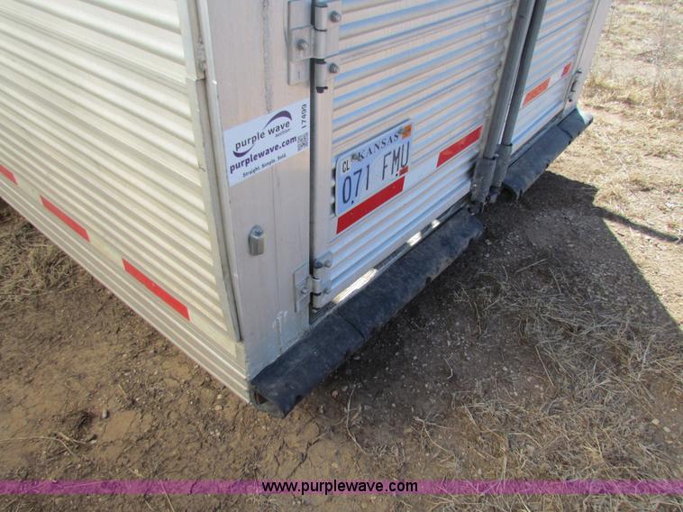 image for item I7499 2004 Southern Classic aluminum triple axle livestock trailer