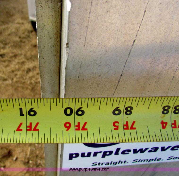 image for item I7499 2004 Southern Classic aluminum triple axle livestock trailer