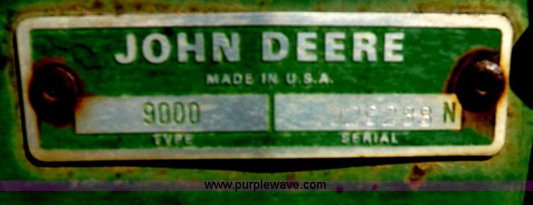 image for item I9068 John Deere 9300 planter