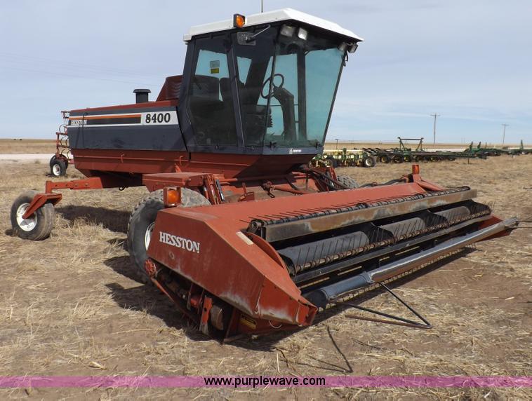 image for item I9137 1994 Hesston 8400 swather
