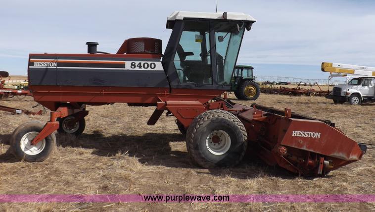 image for item I9137 1994 Hesston 8400 swather