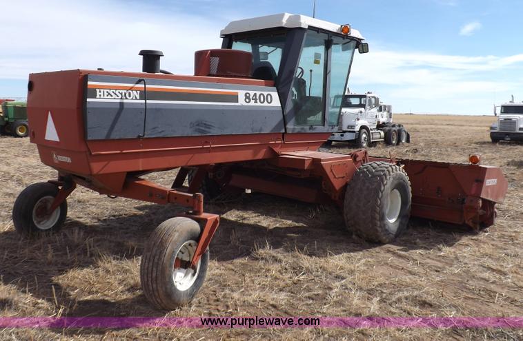 image for item I9137 1994 Hesston 8400 swather