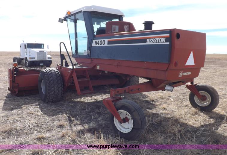 image for item I9137 1994 Hesston 8400 swather