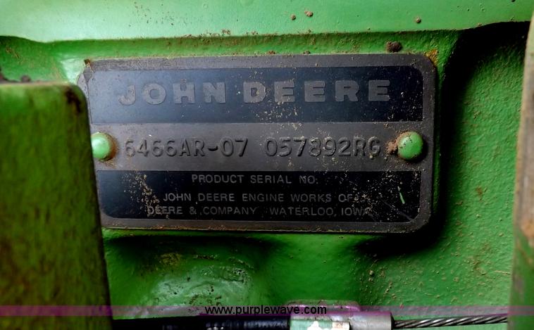image for item I9140 1979 John Deere 4640 tractor