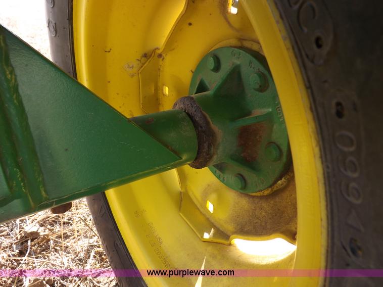 image for item I9151 John Deere 1570 three point caddy cart