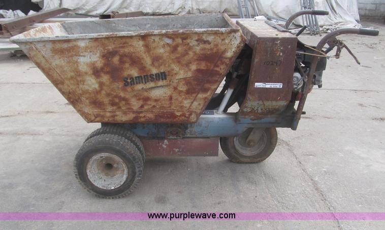 image for item AE9356 Morrison concrete buggy