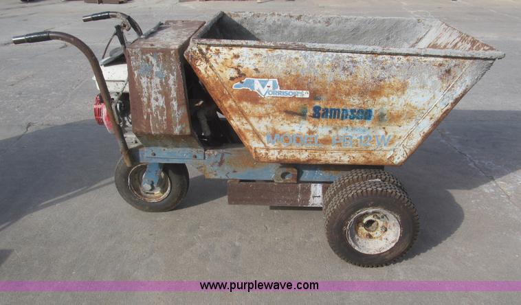 image for item AE9357 Morrison PB1-W concrete buggy