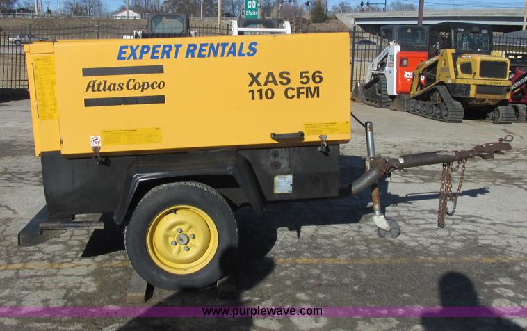 image for item AN9117 2002 Atlas Copco XA556 air compressor