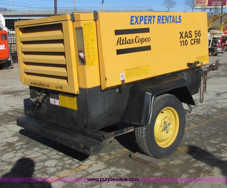 image for item AN9117 2002 Atlas Copco XA556 air compressor