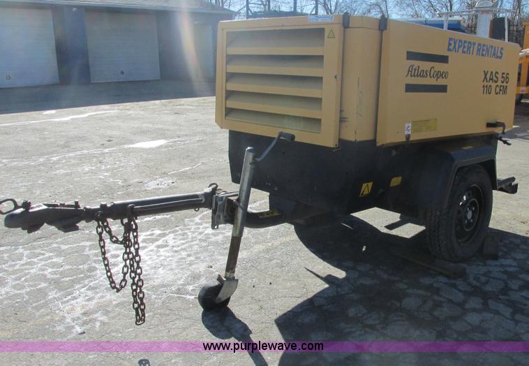 image for item AN9117 2002 Atlas Copco XA556 air compressor