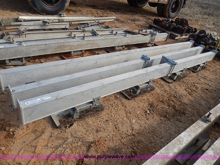 image for item AP9023 (3) Blaw Know 10' asphalt paving skis for asphalt laying machine