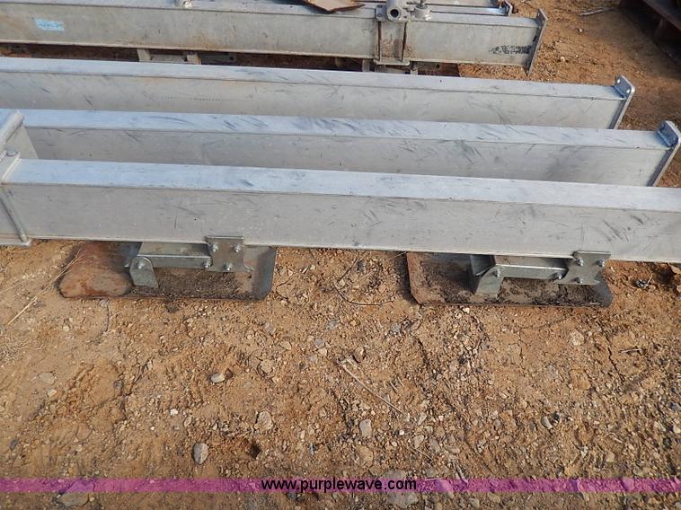 image for item AP9023 (3) Blaw Know 10' asphalt paving skis for asphalt laying machine