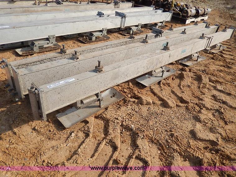 image for item AP9024 (3) Blaw Know 10' asphalt paving skis for asphalt laying machine