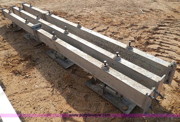 image for item AP9024 (3) Blaw Know 10' asphalt paving skis for asphalt laying machine