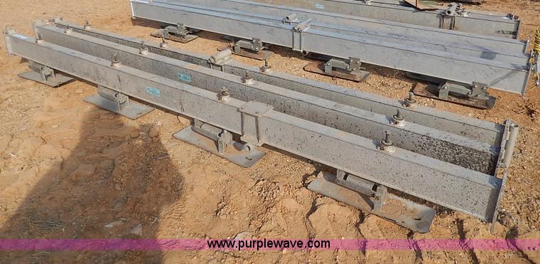 image for item AP9024 (3) Blaw Know 10' asphalt paving skis for asphalt laying machine