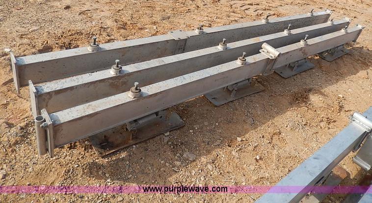 image for item AP9024 (3) Blaw Know 10' asphalt paving skis for asphalt laying machine