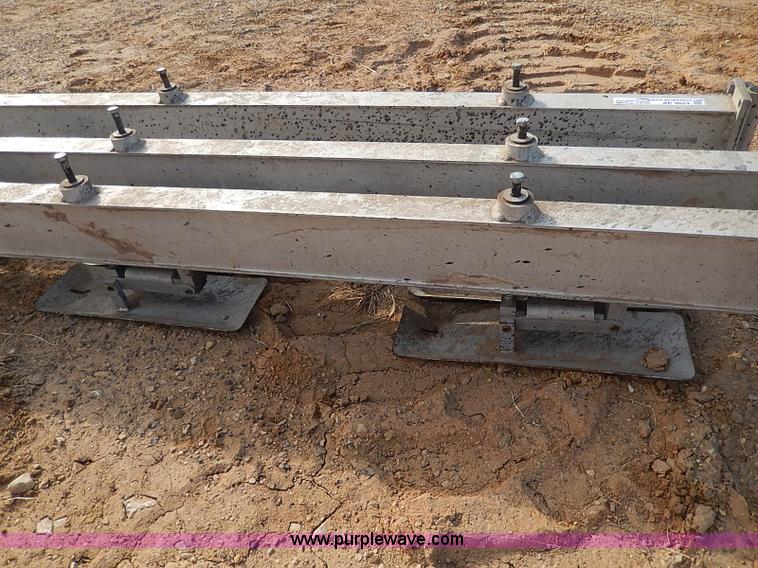 image for item AP9024 (3) Blaw Know 10' asphalt paving skis for asphalt laying machine