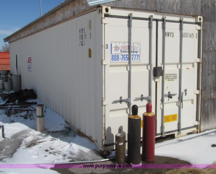 image for item E4665 2000 steel shipping container