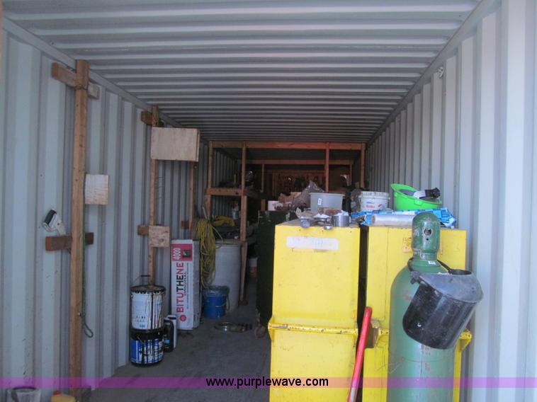 image for item E4665 2000 steel shipping container