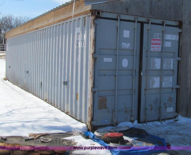 image for item E4666 1993 steel shipping container