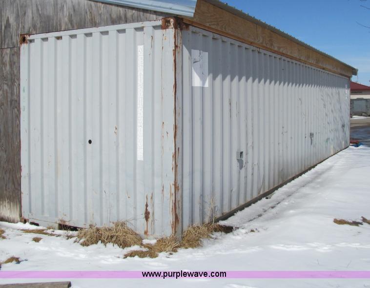 image for item E4666 1993 steel shipping container