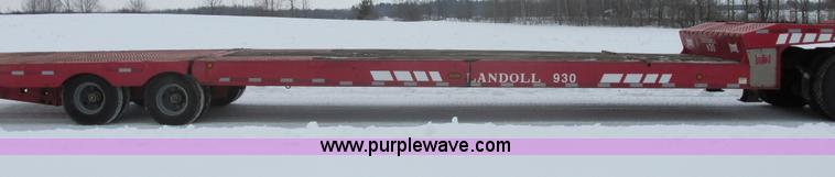 image for item E5282 2000 Landoll 930 Hydratail equipment trailer