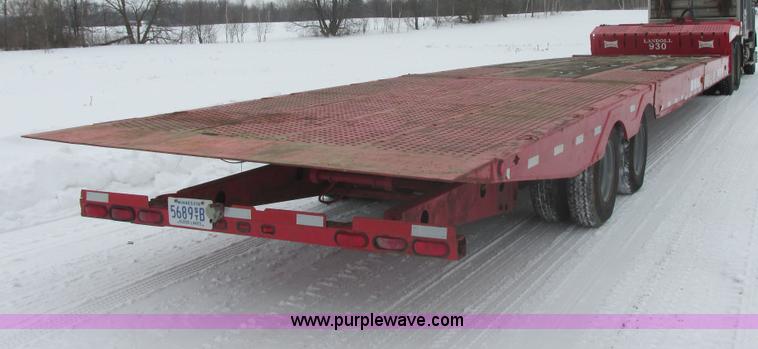 image for item E5282 2000 Landoll 930 Hydratail equipment trailer