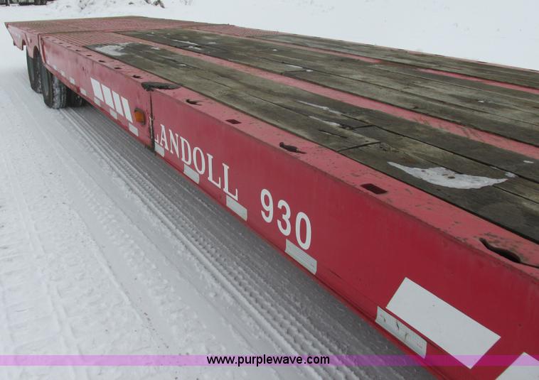 image for item E5282 2000 Landoll 930 Hydratail equipment trailer