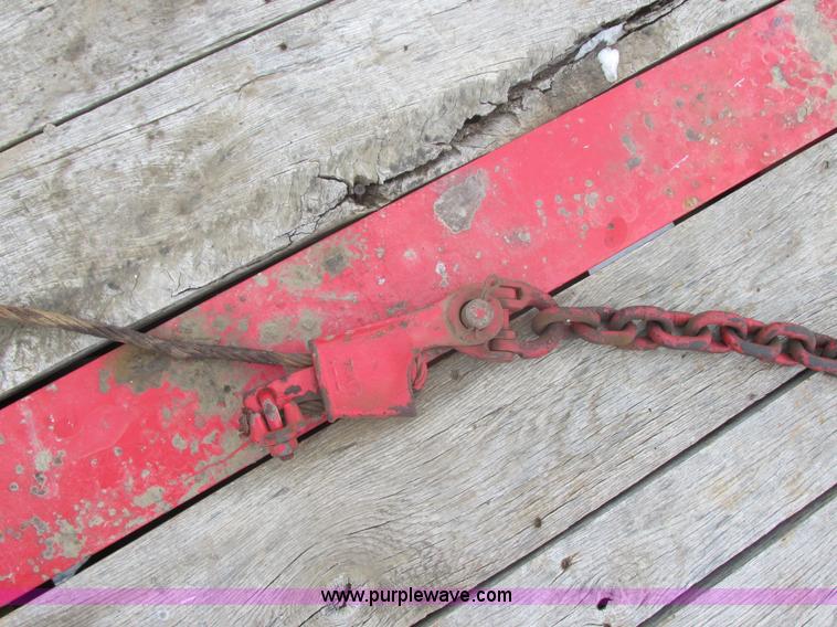 image for item E5282 2000 Landoll 930 Hydratail equipment trailer