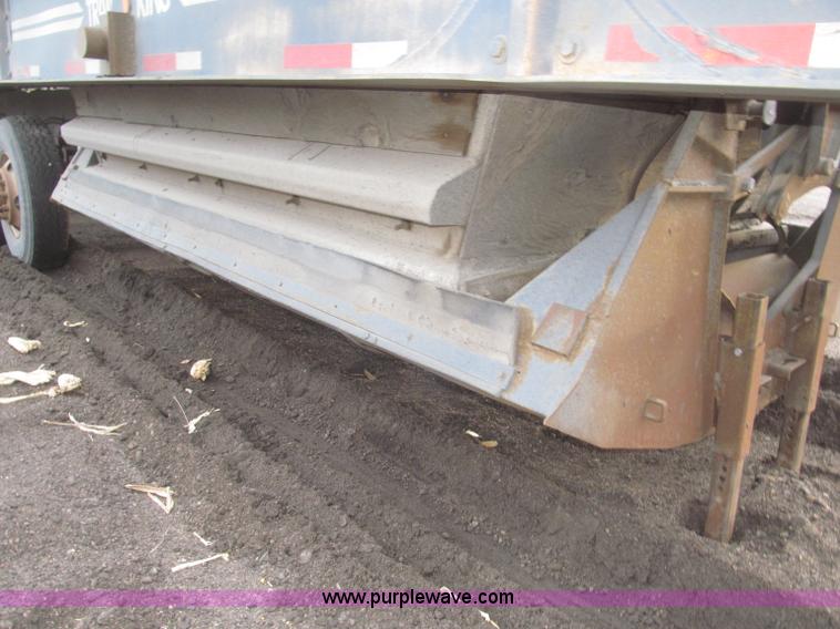 image for item F7263 1985 Trail King BD22-383A 40' triple axle belly dump trailer