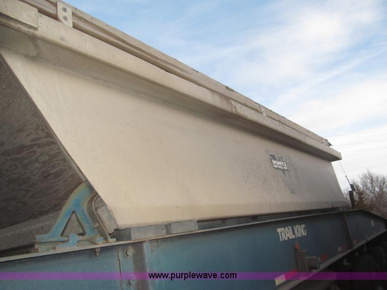image for item F7264 1985 Trail King BD22-383A 40' triple axle belly dump trailer