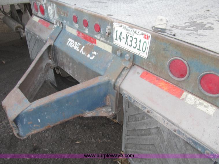 image for item F7264 1985 Trail King BD22-383A 40' triple axle belly dump trailer