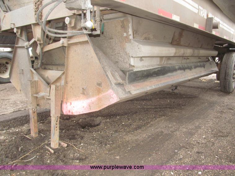 image for item F7265 1986 Trail King BD22-383A 40' triple axle belly dump trailer