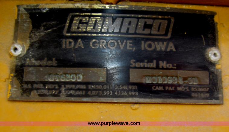 image for item F7269 Gomaco GT6300 curb machine